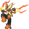 Blaziken (Mega) shiny sprite