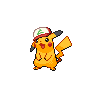 Pikachu (Original Cap) shiny sprite
