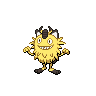 Meowth (Galar) shiny sprite