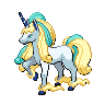 Rapidash (Galar) shiny sprite