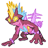 Toxtricity (Low Key Gmax) shiny sprite