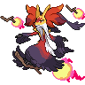 Delphox (Mega) sprite