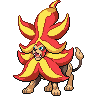 Pyroar (Mega) sprite