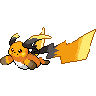 Raichu (Mega X) shiny sprite