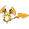 Raichu (Mega Y) shiny sprite