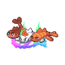 Tatsugiri (Droopy Mega) shiny sprite