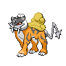 Raikou shiny sprite