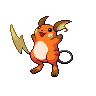 Raichu shiny sprite